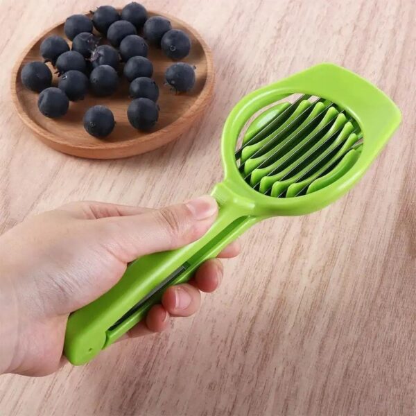 Handheld Egg Slicer Fruit Cutter Multifunction Kitchen Accessories - Image 8