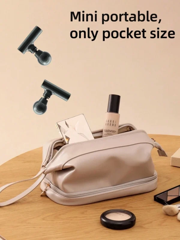 Mini Massage Gun, Portable Pocket Massager - Image 4