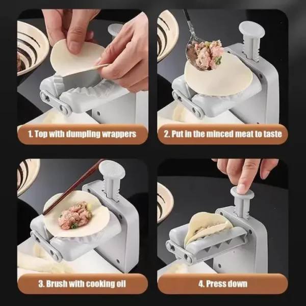 Portable Hand Press Efficient Dumpling Maker - Image 3