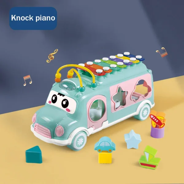 Baby Music Xylophone Bus Puzzle Set - Image 4