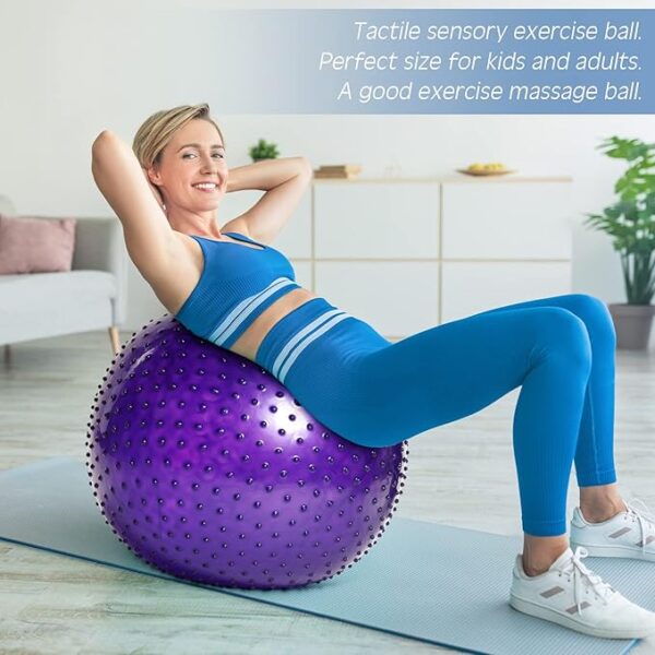 700G Ball, ,55Cm Exercise Ball Large Spikes Tactile Sensory Massage - Image 6