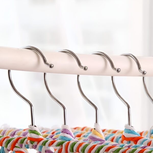 Multipurpose Scarf Hanger / Organizer Holder with 28 Holes Ideal for Hanging ties, mufflers, belts, Dupatta - Image 4