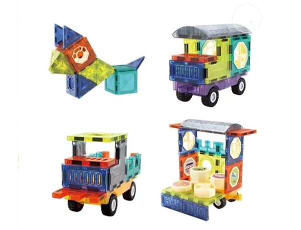 Magic Magnetic Blocks Construction Building Set - Image 5