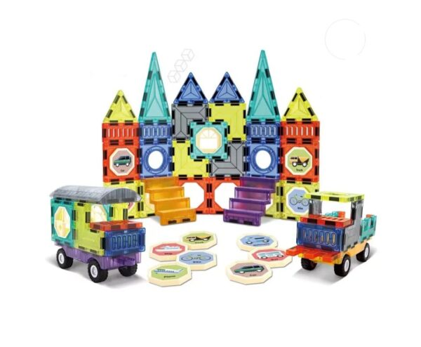 Magic Magnetic Blocks Construction Building Set - Image 4