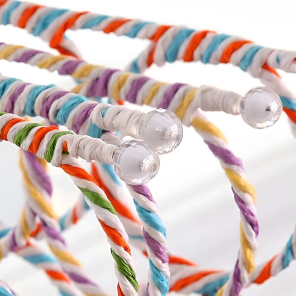 Multipurpose Scarf Hanger / Organizer Holder with 28 Holes Ideal for Hanging ties, mufflers, belts, Dupatta - Image 7