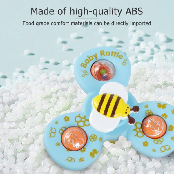 3Pcs Baby Rattle Baby Spinner Cartoon Toys - Image 6