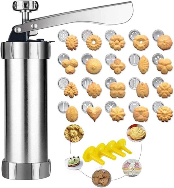 Cookie Press Maker Kit | Type Molds For Diy Biscuit Maker - Image 6