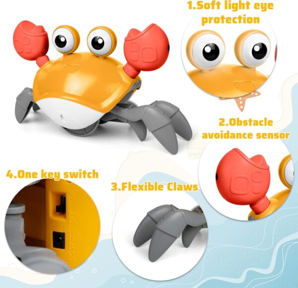 Crawling Crab Baby Toy - Image 2