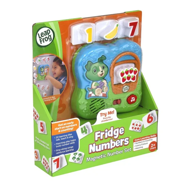 LeapFrog Fridge Phonics Scout Picnic Basket Magnetic Numbers - Image 5