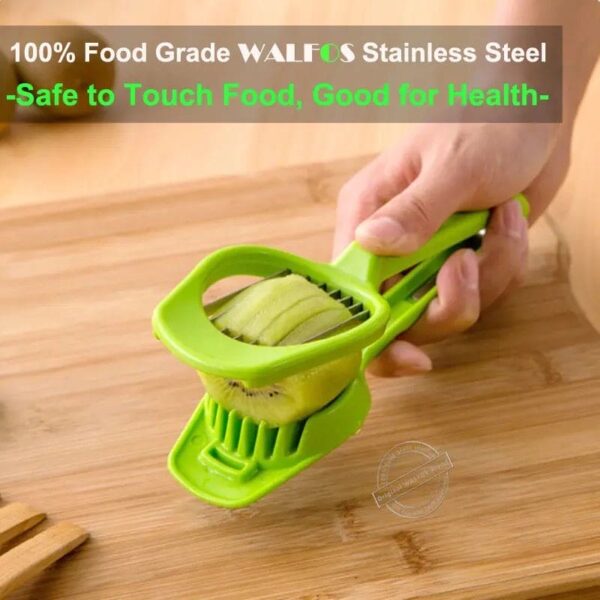 Handheld Egg Slicer Fruit Cutter Multifunction Kitchen Accessories - Image 9