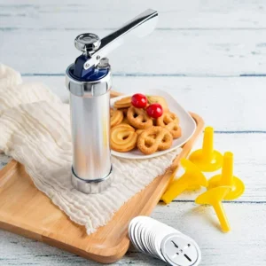 Cookie Press Maker Kit | Type Molds For Diy Biscuit Maker