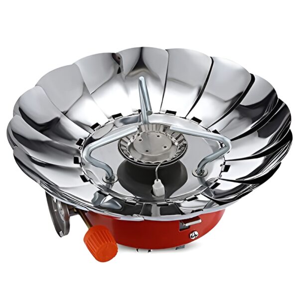 Outdoor Round Windproof camping stove | Mini Gas Stove For Camping And Cooking - Image 13