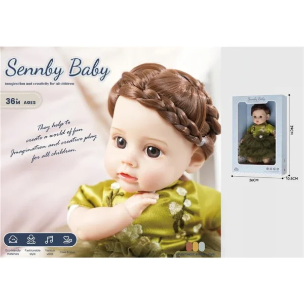 Sennby baby Doll , 14 Inch Doll - Image 7