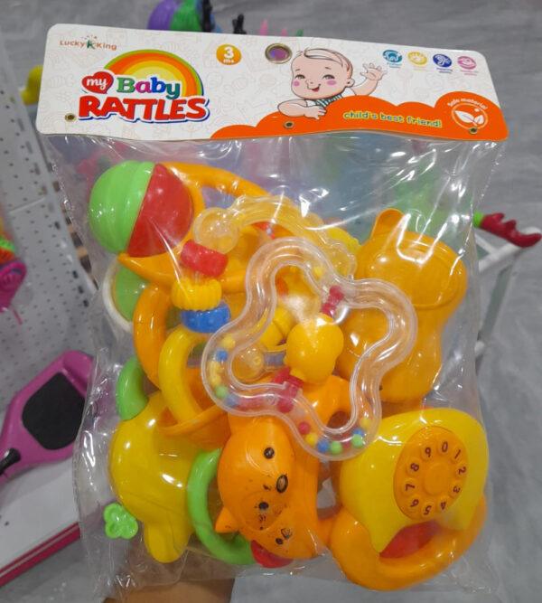 My Baby Rattles Set (12 Pcs) New-born Hand Bells Baby Toys 0-12 Months - Image 3