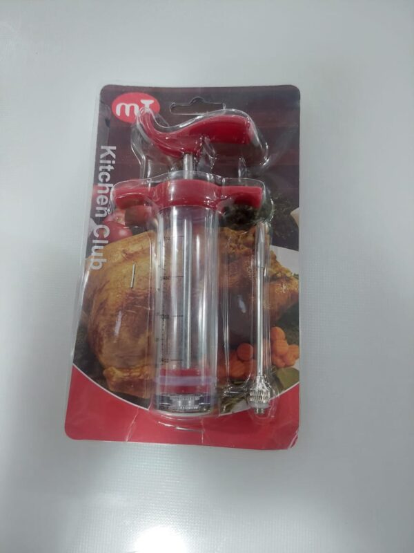 Meat Injector Roast Jus Seasoning Syringe Turkey Beef Marinated Meat Kitchen Tool - Image 12