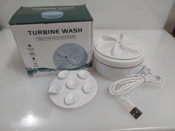 USB Travel Washer Washing Air Bubble Machine - Image 2