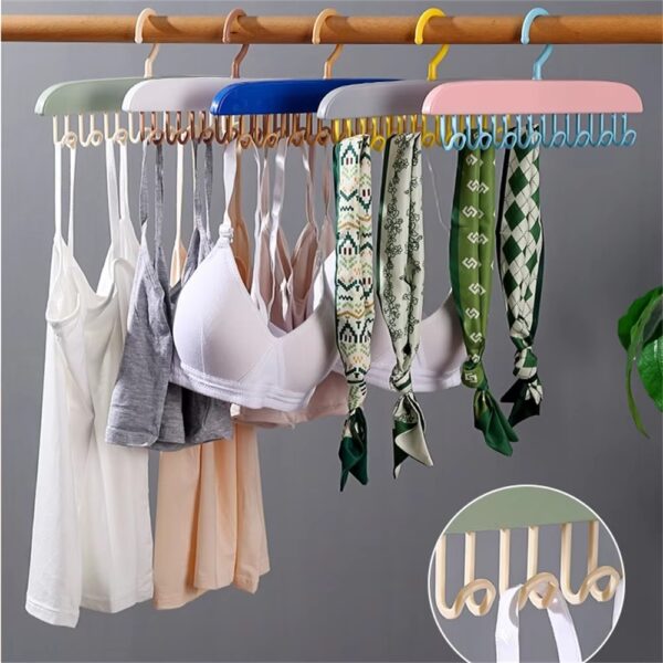 8 Hooks Multi-Purpose Hook and Adhesive Hanger