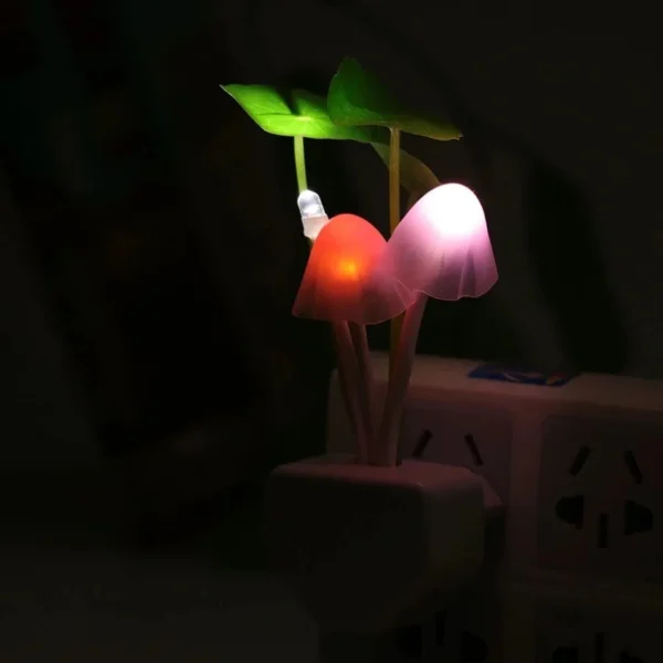 Mushroom Led Night Light For Home - Random Color - Image 4