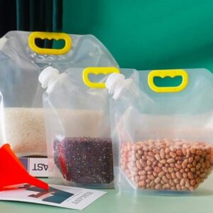 Moisture-proof Sealed Transparent Food Grain Pouch