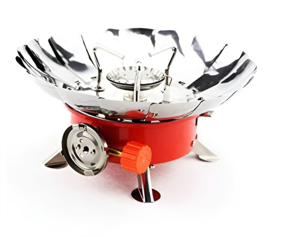 Outdoor Round Windproof camping stove | Mini Gas Stove For Camping And Cooking - Image 9