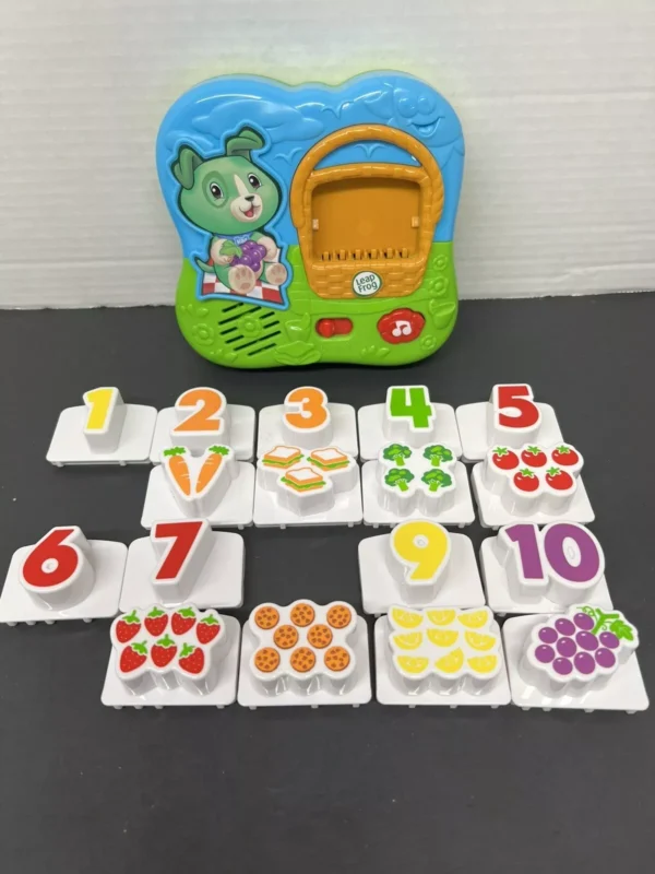 LeapFrog Fridge Phonics Scout Picnic Basket Magnetic Numbers - Image 9