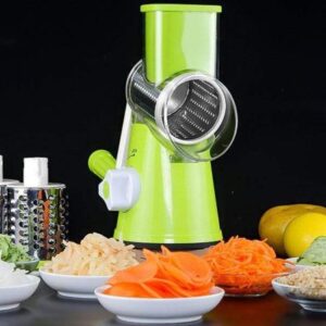 Tabletop Drum Grater | Manual Vegetable Cutter Slicer