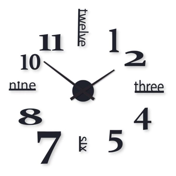 Big 12 digit DIY clock - Image 2