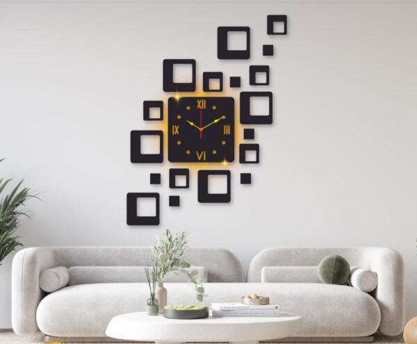 SBC  clock with light DIY clock