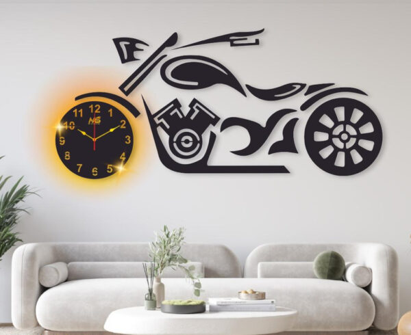 125clock with light DIY clock
